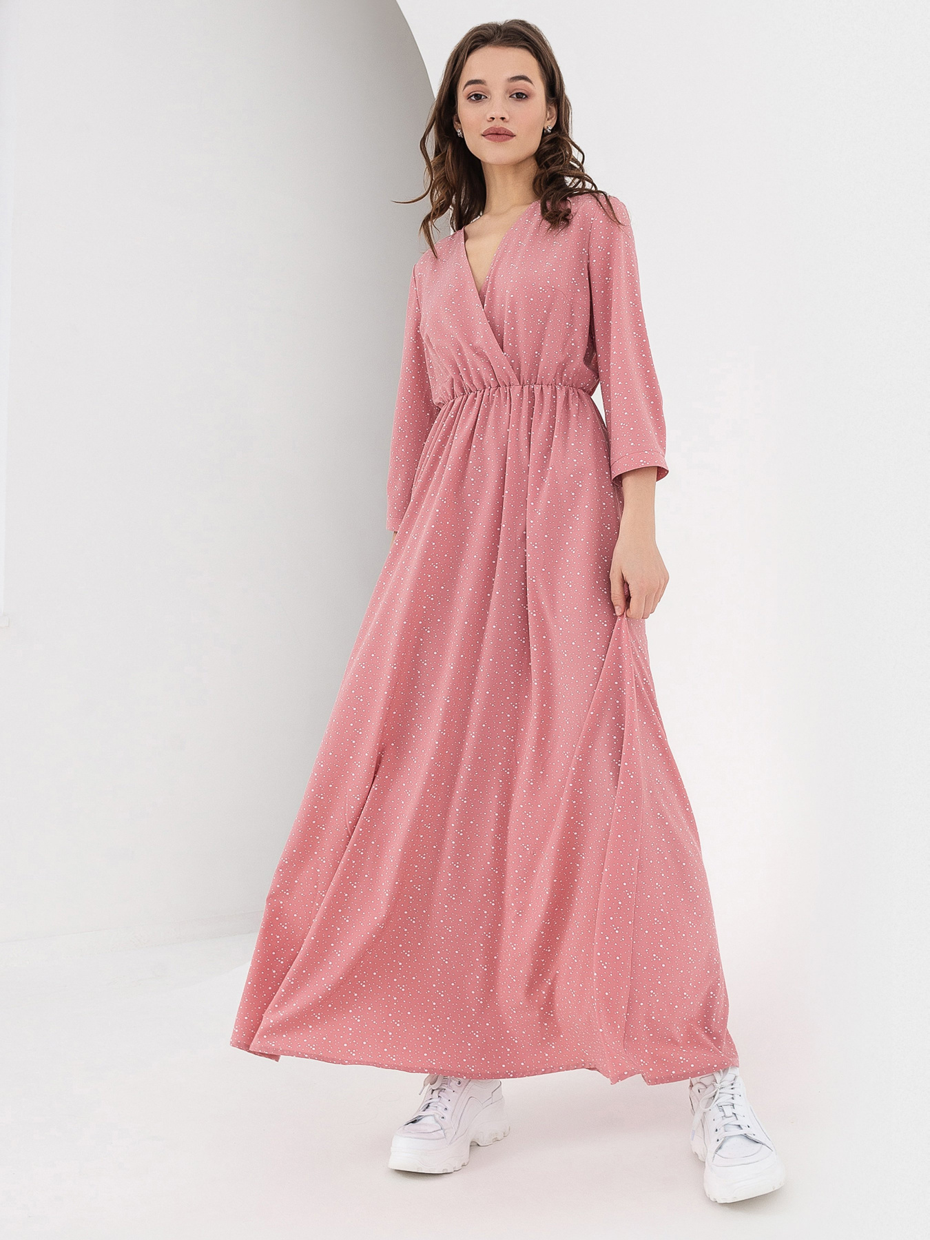 Платья VOVK модель 06335 фрезевий Фото