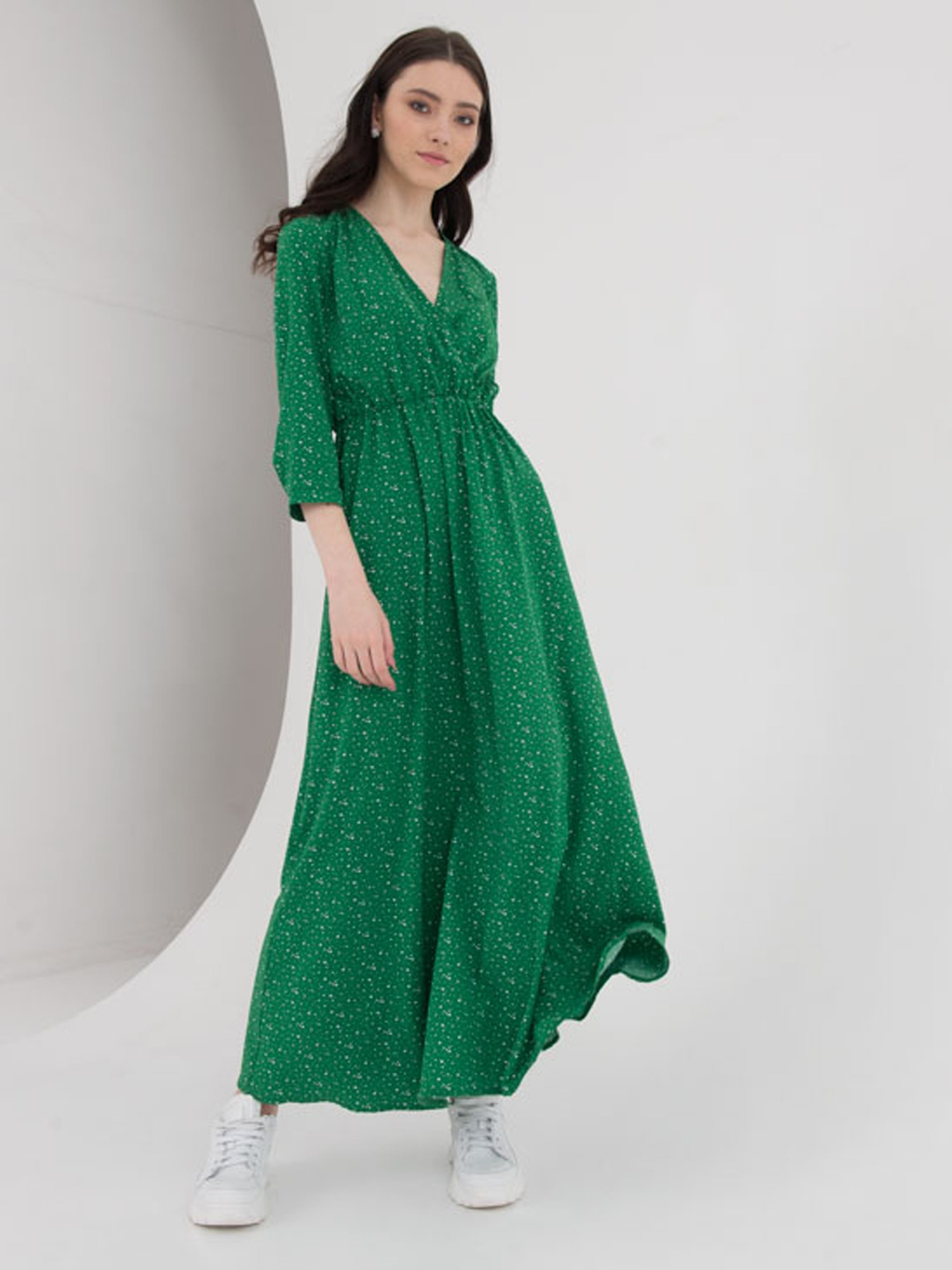 Платья VOVK модель 07139 травяний Фото