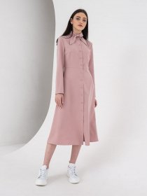 Платья VOVK модель 07239 фрезовий Фото