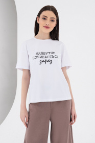 Футболки и поло VOVK модель 07915 молочний Фото