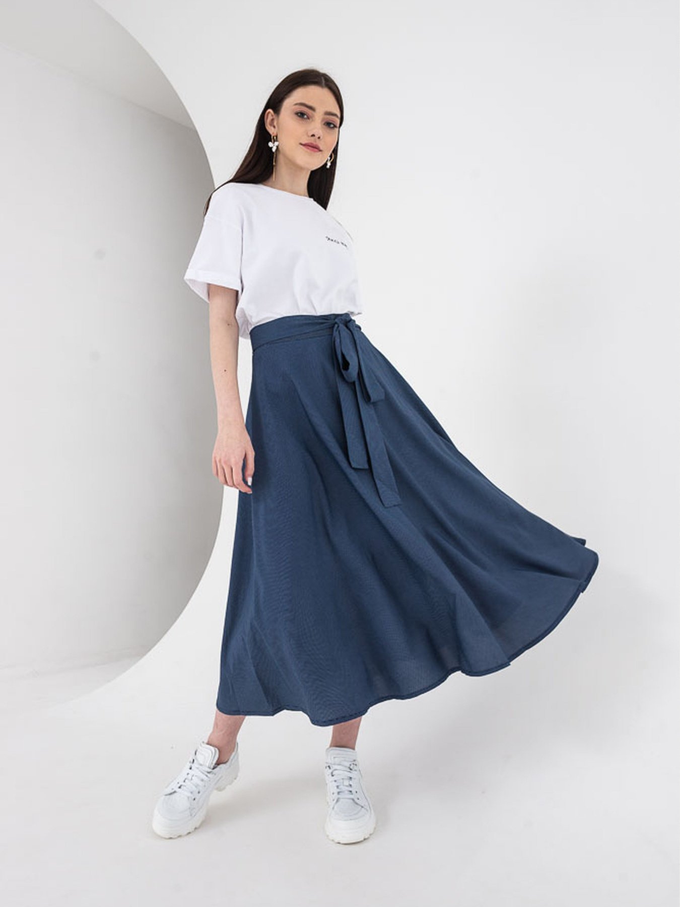 Юбки VOVK модель 06966 горох Фото