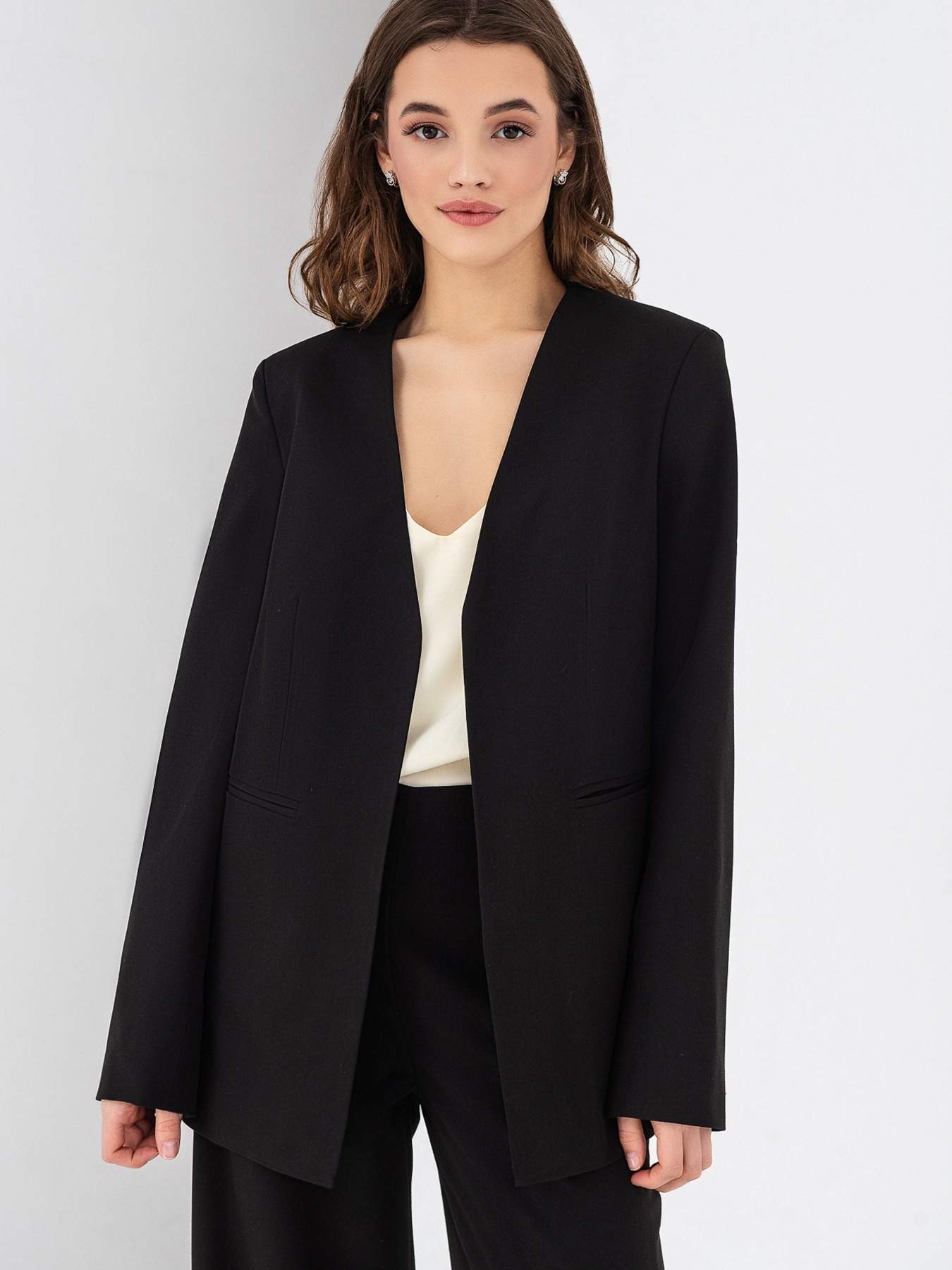 Блейзер VOVK модель 07370 чорний Фото