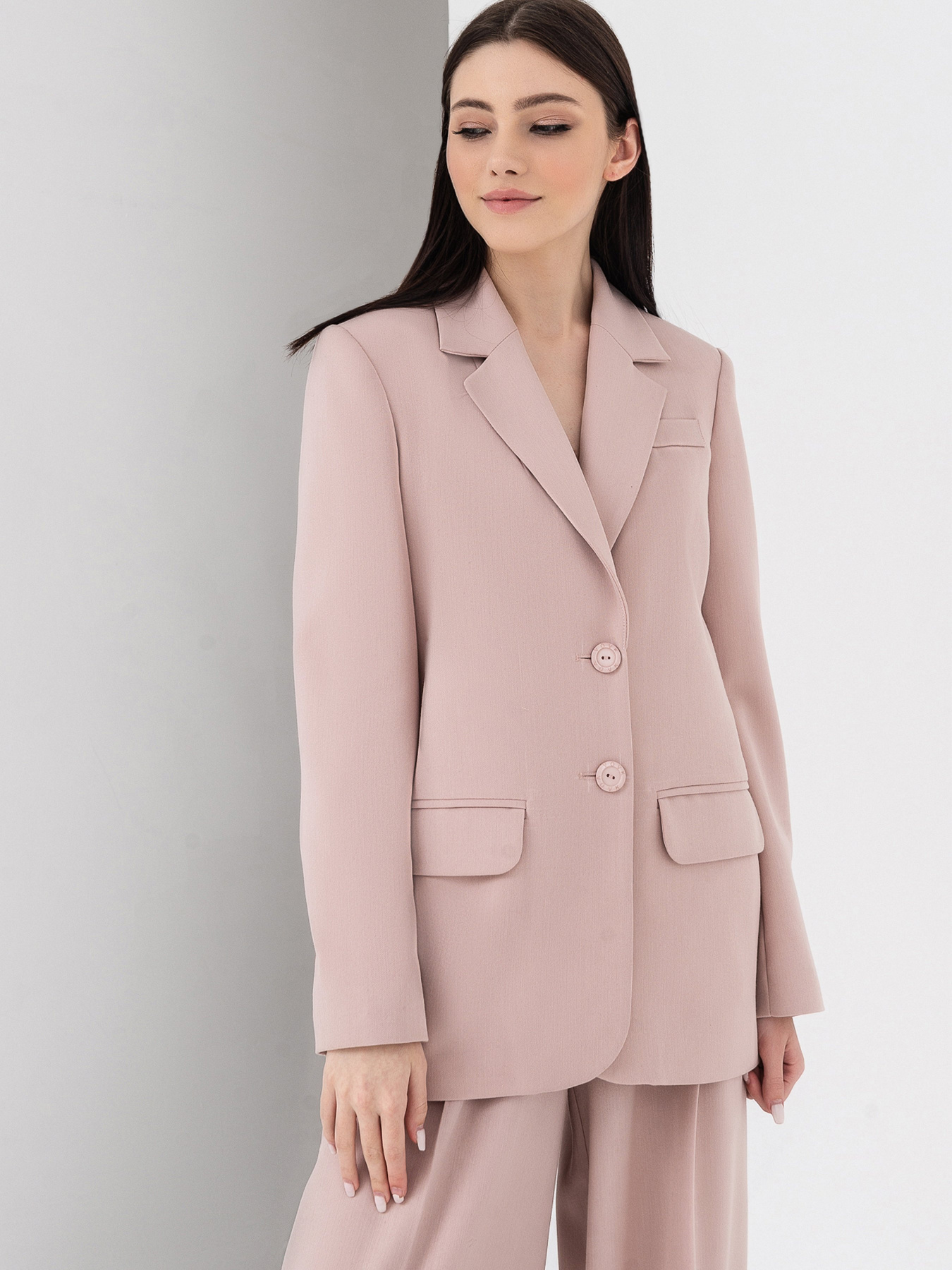 Костюмы VOVK модель 07490 пудровий Фото