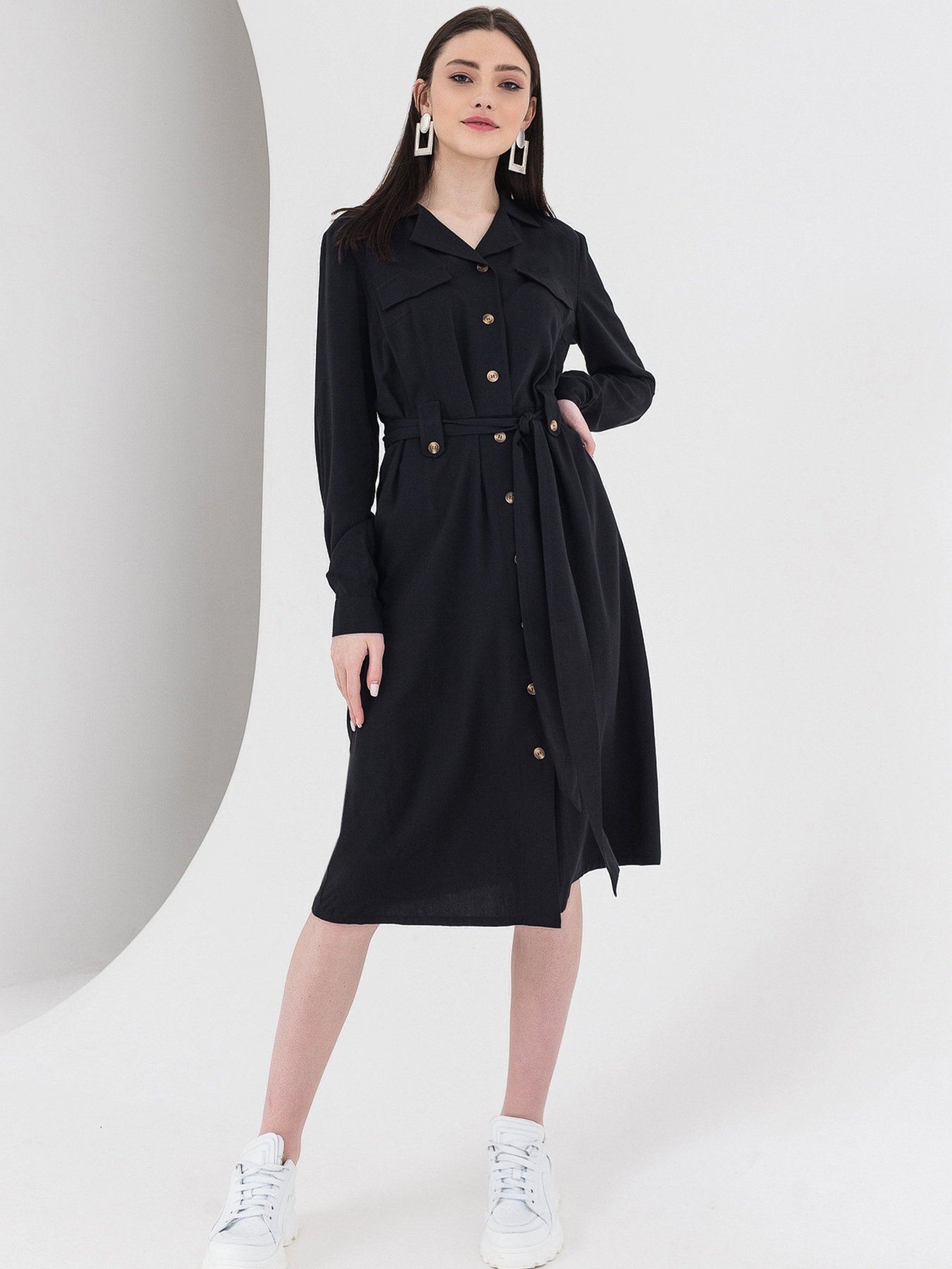 Сукні VOVK модель 07597 чорний Фото