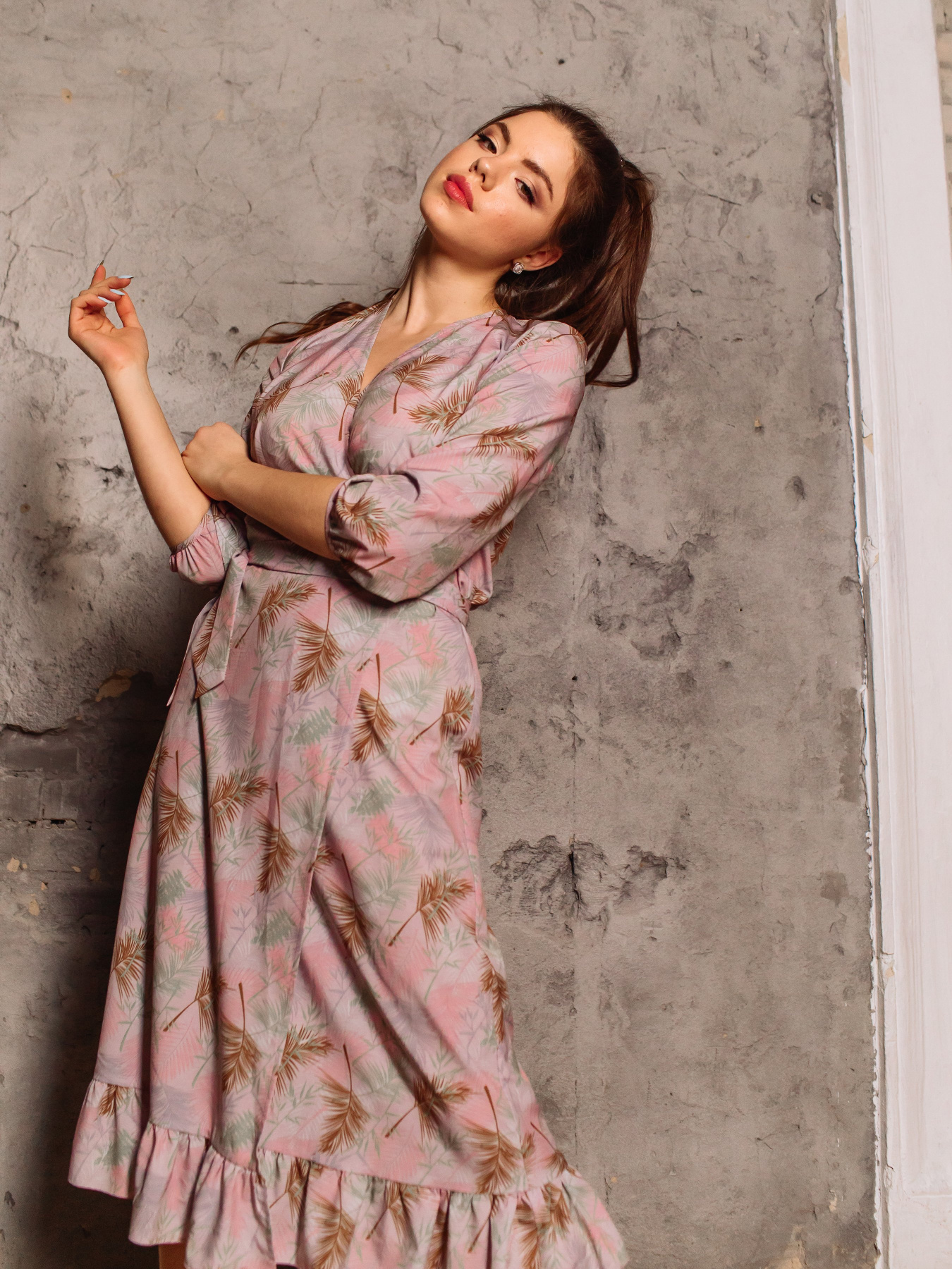 Платья VOVK модель 08024 гілочки Фото