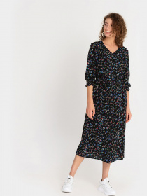 Платья VOVK модель 05655 дрібноцвіт Платья VOVK модель 05655 дрібноцвіт Фото