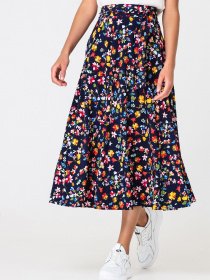 Спідниці VOVK модель 06093 квіти Фото