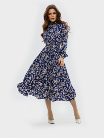 Сукні ISSA Plus модель 11564_синий Фото