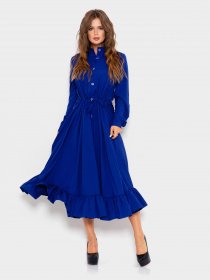 Платья ISSA Plus модель 10994_электрик Фото