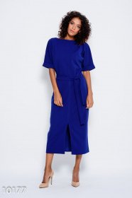 Сукні ISSA Plus модель 10177_синий Фото