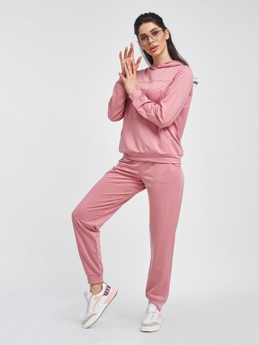 Спортивный костюм ISSA Plus модель 11440_розовый Фото