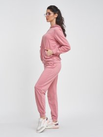 Спортивний костюм ISSA Plus модель 11440_розовый Фото