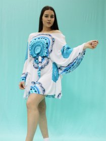 Халат Effetto модель 0149 Пончо Фото