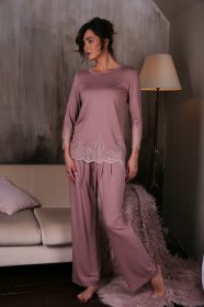 Пижама Effetto модель 10707C+10705C Жіночий піжамний Фото