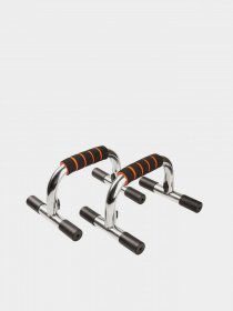 Упоры для отжиманий PowerSystem модель PS-4005_Black-Steel Упоры для отжиманий PowerSystem модель PS-4005_Black-Steel Фото