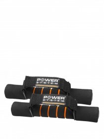 Гантели PowerSystem модель PS-4010_Black-Orange Гантели PowerSystem модель PS-4010_Black-Orange Фото