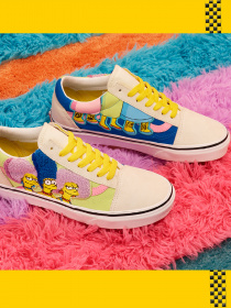 Кеди низькі Vans The Simpsons x Vans The Bouviers Old Skool модель VN0A4BV521M1 Фото