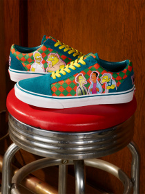 Кеды низкие Vans The Simpsons x Vans Moe's Old Skool модель VN0A4BV521L1 Фото