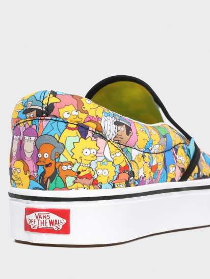 Сліпони Vans The Simpsons x Vans ComfyCush Slip-On модель VN0A3WMD1TJ1 — фото - INTERTOP