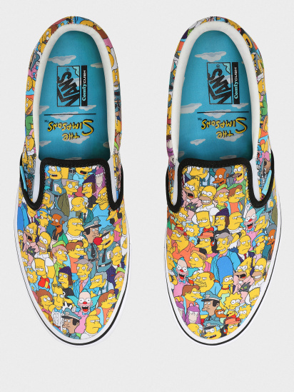 Сліпони Vans The Simpsons x Vans ComfyCush Slip-On модель VN0A3WMD1TJ1 — фото 4 - INTERTOP