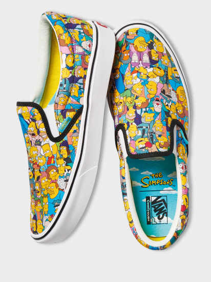 Сліпони Vans The Simpsons x Vans ComfyCush Slip-On модель VN0A3WMD1TJ1 — фото 5 - INTERTOP