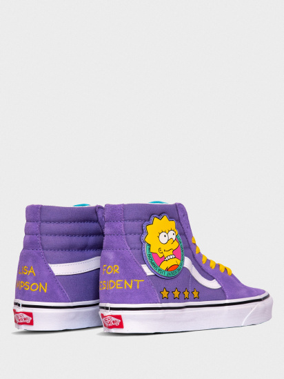 Кеди високі Vans The Simpsons x Vans Liza 4 Prez SK8-Hi модель VN0A4BV617G1 — фото 4 - INTERTOP