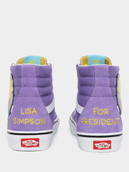 Кеди високі Vans The Simpsons x Vans Liza 4 Prez SK8-Hi модель VN0A4BV617G1 — фото 7 - INTERTOP