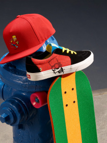 Кеди низькі Vans The Simpsons x Vans SK8-Low El Barto модель VN0A4UUK17A1 Фото