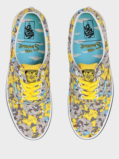 Кеди низькі Vans THE SIMPSONS X VANS ITCHY & SCRATCHY ERA SHOES модель VN0A4BV41UF1 — фото 4 - INTERTOP