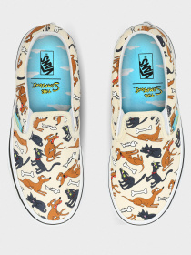 Кеды низкие Vans THE SIMPSONS X VANS FAMILY PETS CLASSIC SLIP-ON модель VN0A4BUT0JE1 Фото