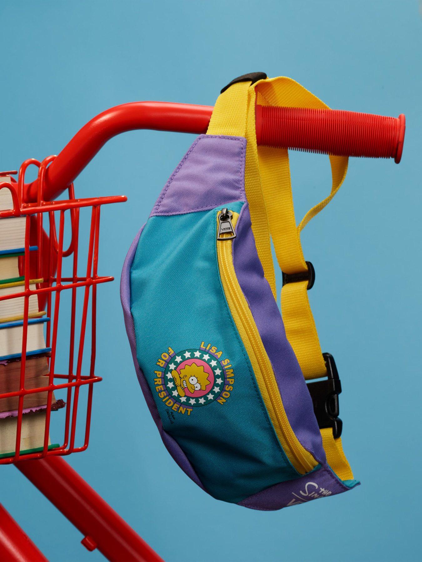 Поясная сумка Vans The Simpsons x Vans Lisa 4 Prez Fanny Pack модель VN0A4V4E17G1 Фото