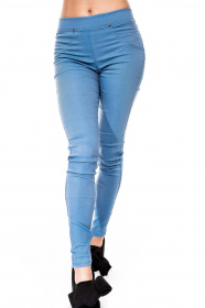 Брюки повседневные ISSA Plus модель 012_голубой Фото