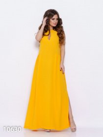 Платья ISSA Plus модель 10630_желтый Фото