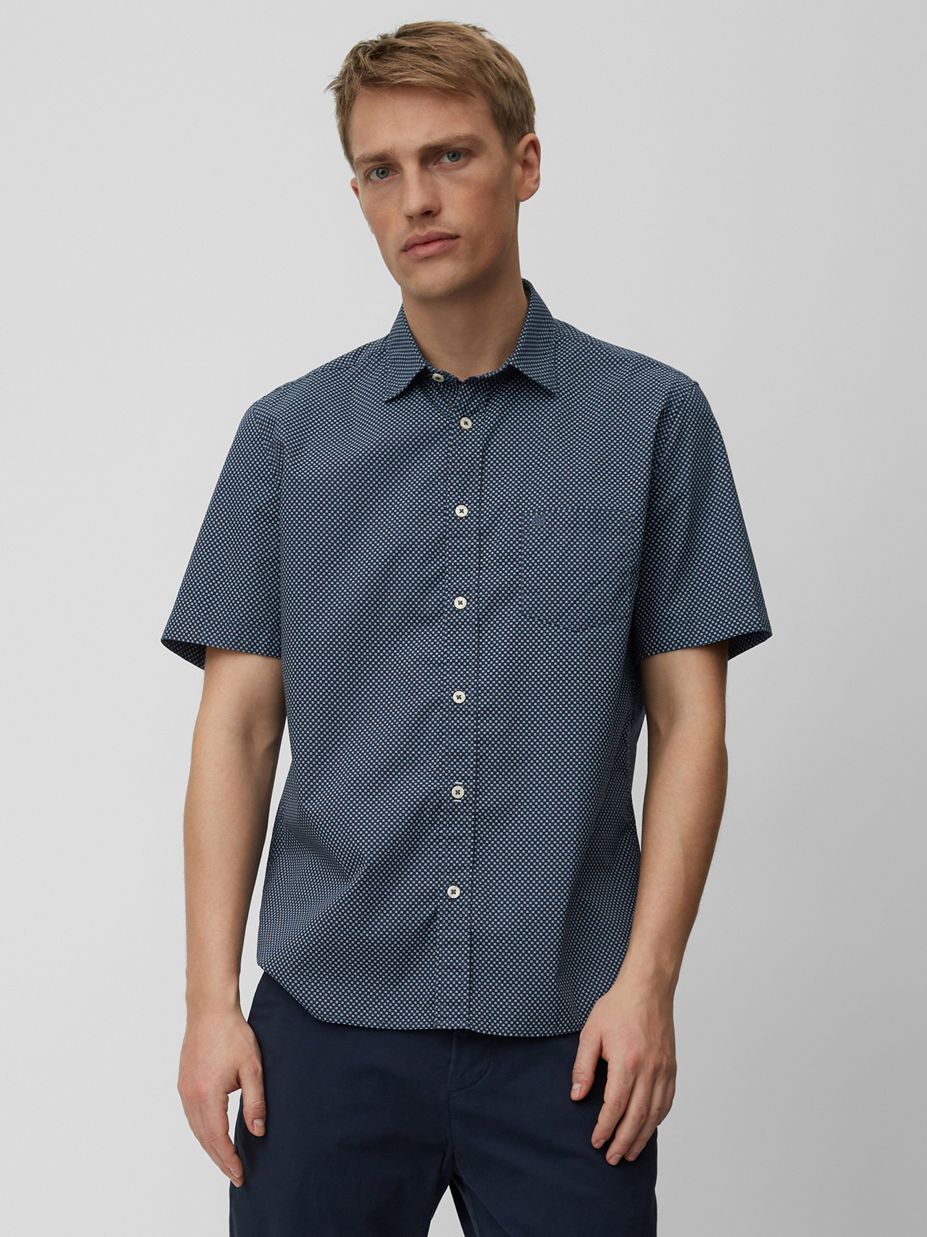 Рубашка Marc O’Polo модель 024720141106-Q83 Фото