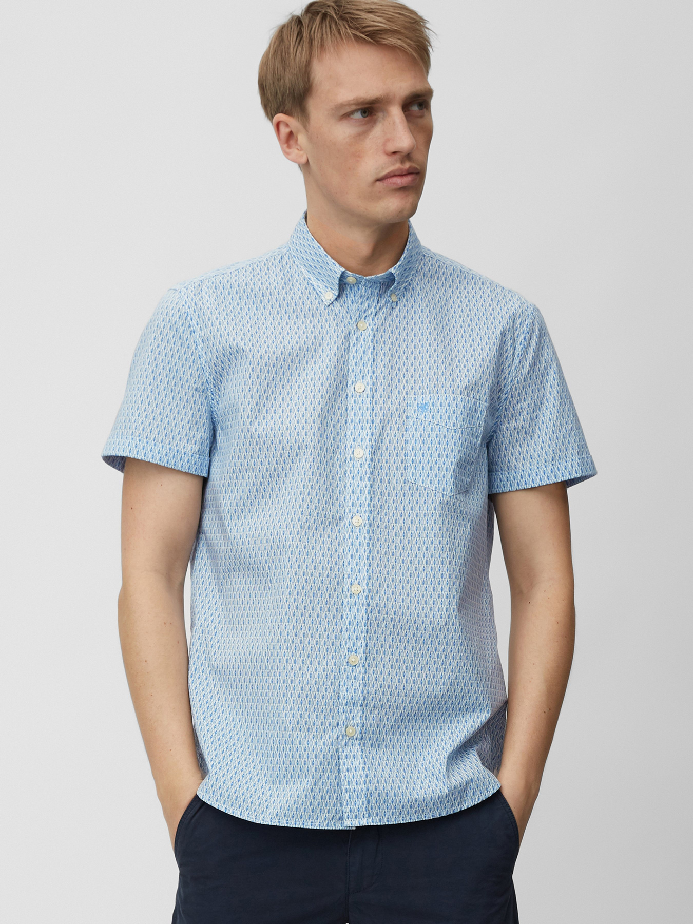 Рубашка Marc O’Polo модель 024720141116-Q85 Фото