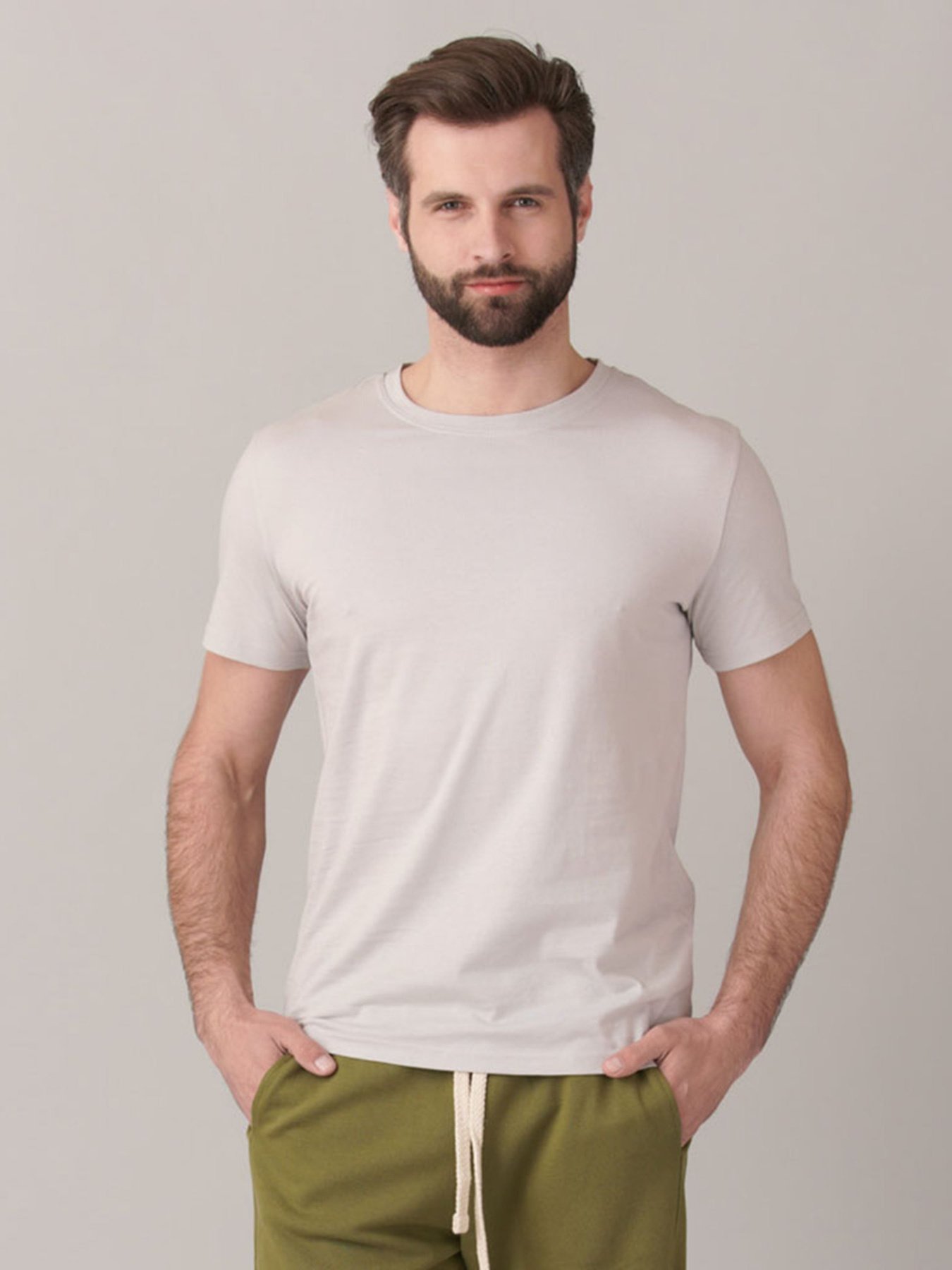 Футболки і поло Promin модель 1012-12 Світло СІРИЙ Фото