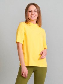 Футболки и поло Promin модель 2012-38 ЖОВТИЙ Фото