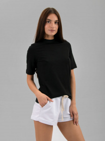 Футболки и поло Promin модель 2012-38 ЧОРНИЙ Фото