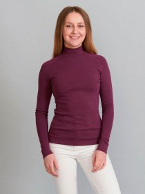 Водолазка Promin модель 2060-07 ВИННИЙ Фото