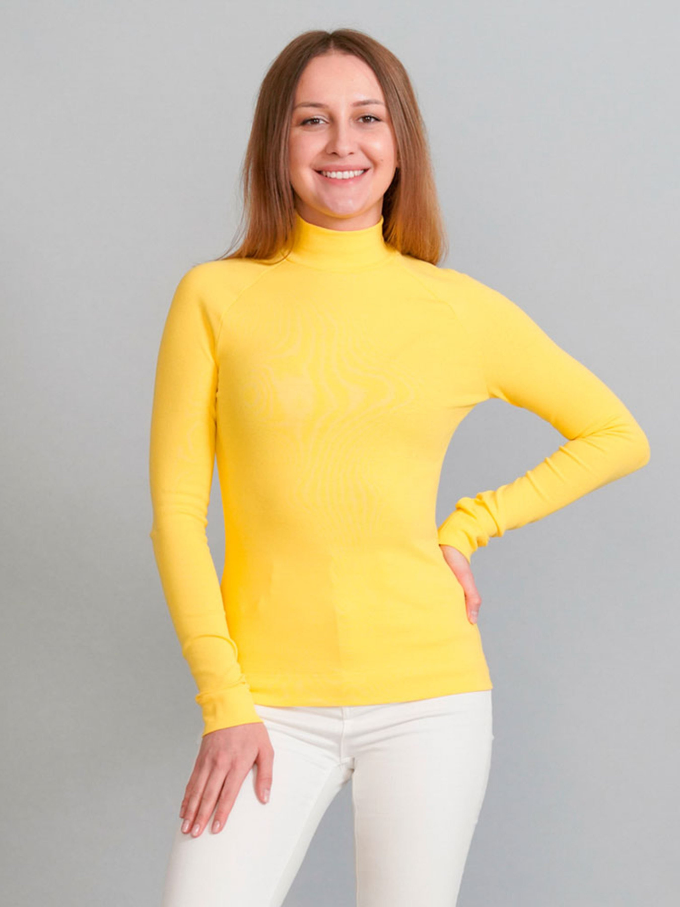 Водолазка Promin Модель 2060-07 ЖОВТИЙ Фото