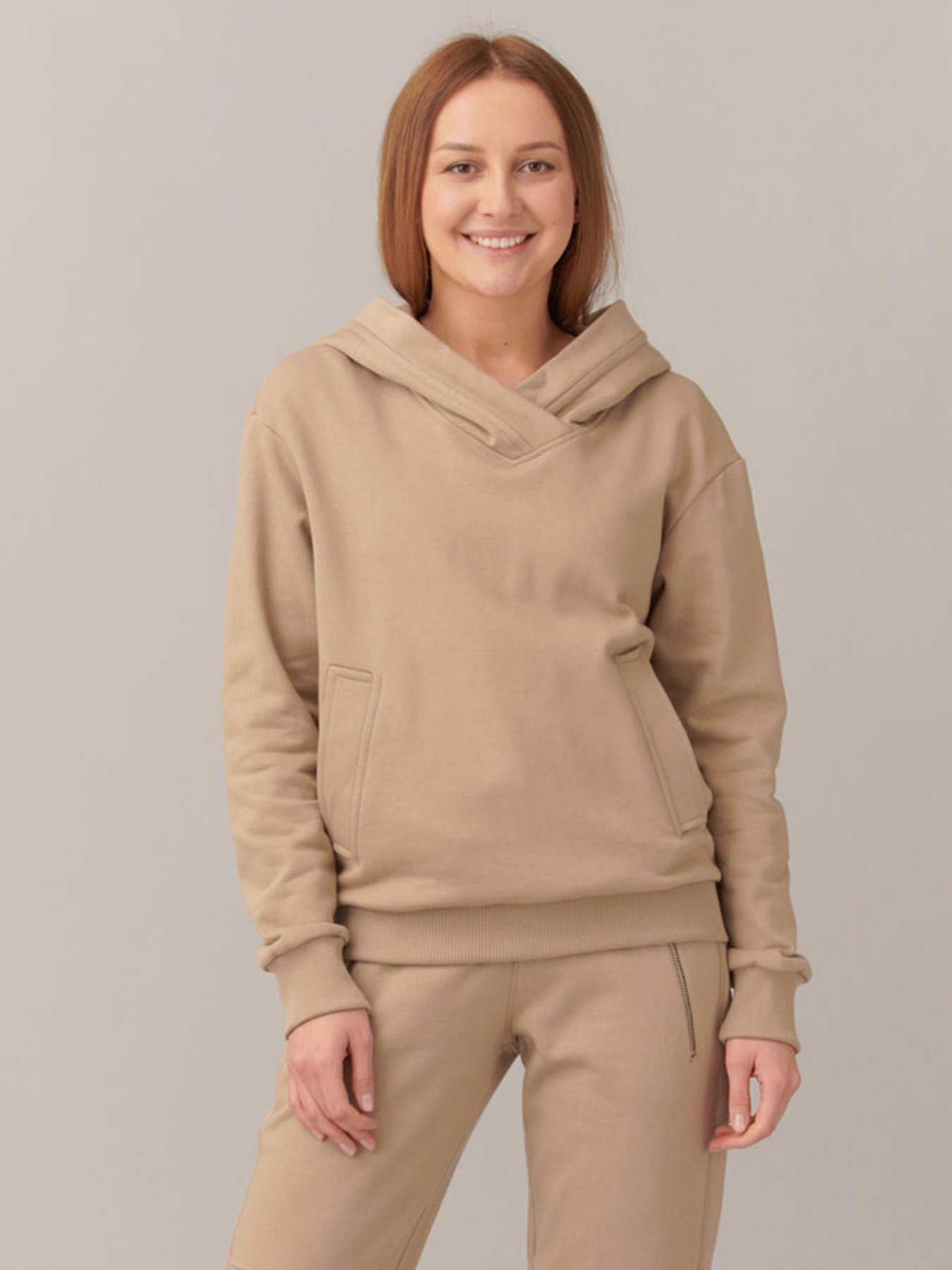 Худі Promin Модель 2080-21 БЕЖЕВИЙ Фото