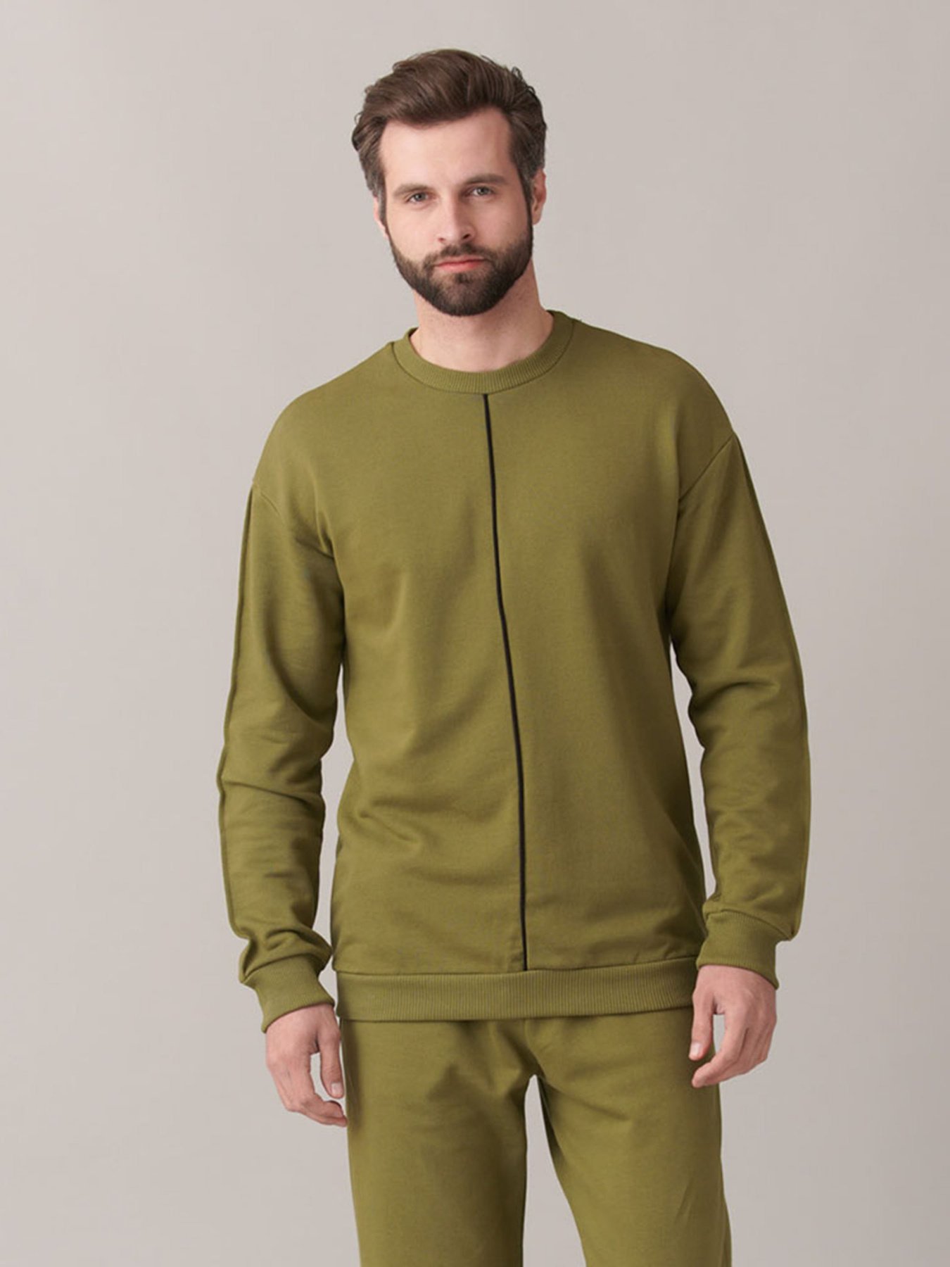 Свитшот Promin модель 1020-16 ХАКІ Фото