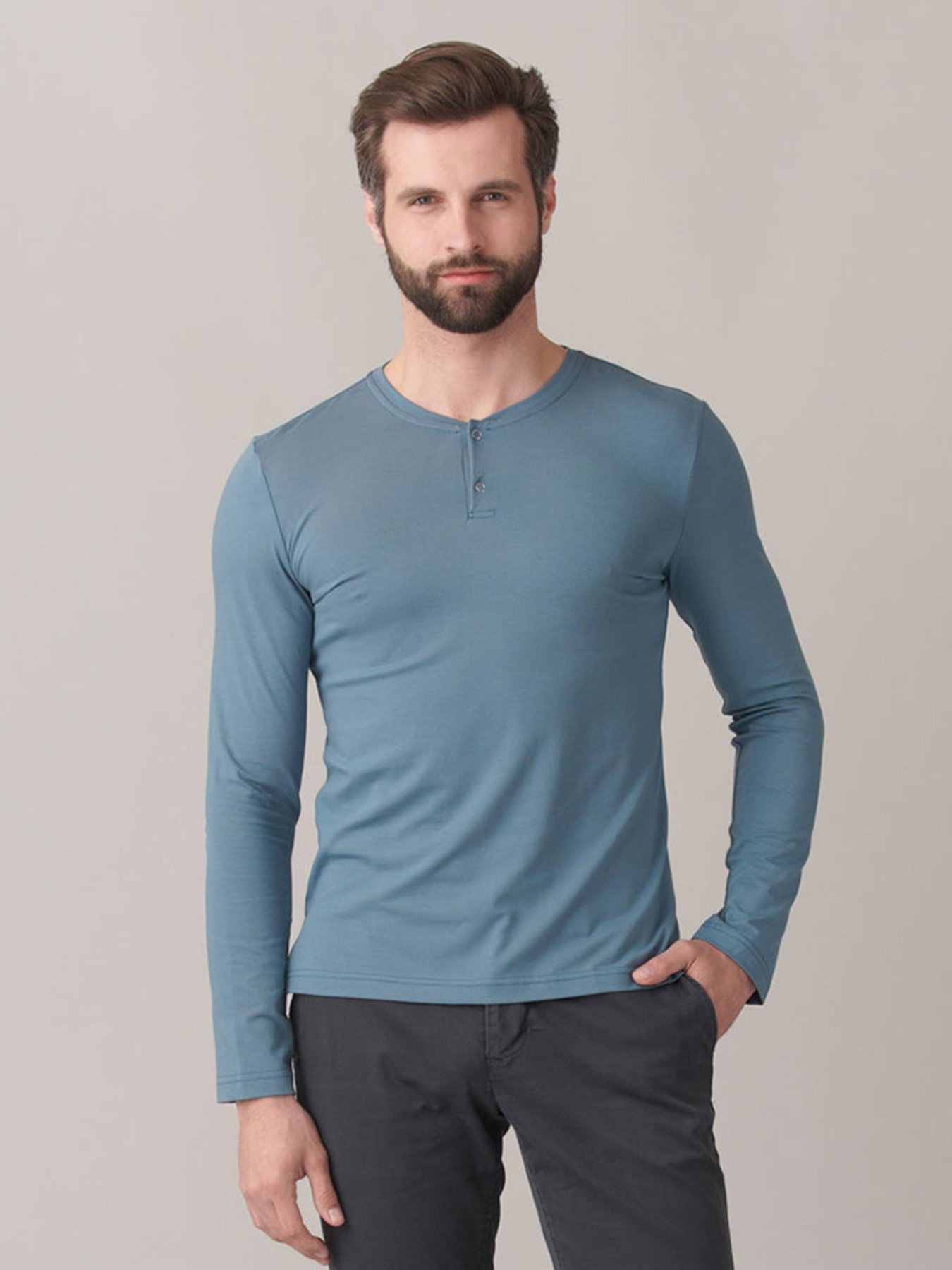 Свитшот Promin модель 1021-01.2 Т.БЛАКИТНИЙ Фото