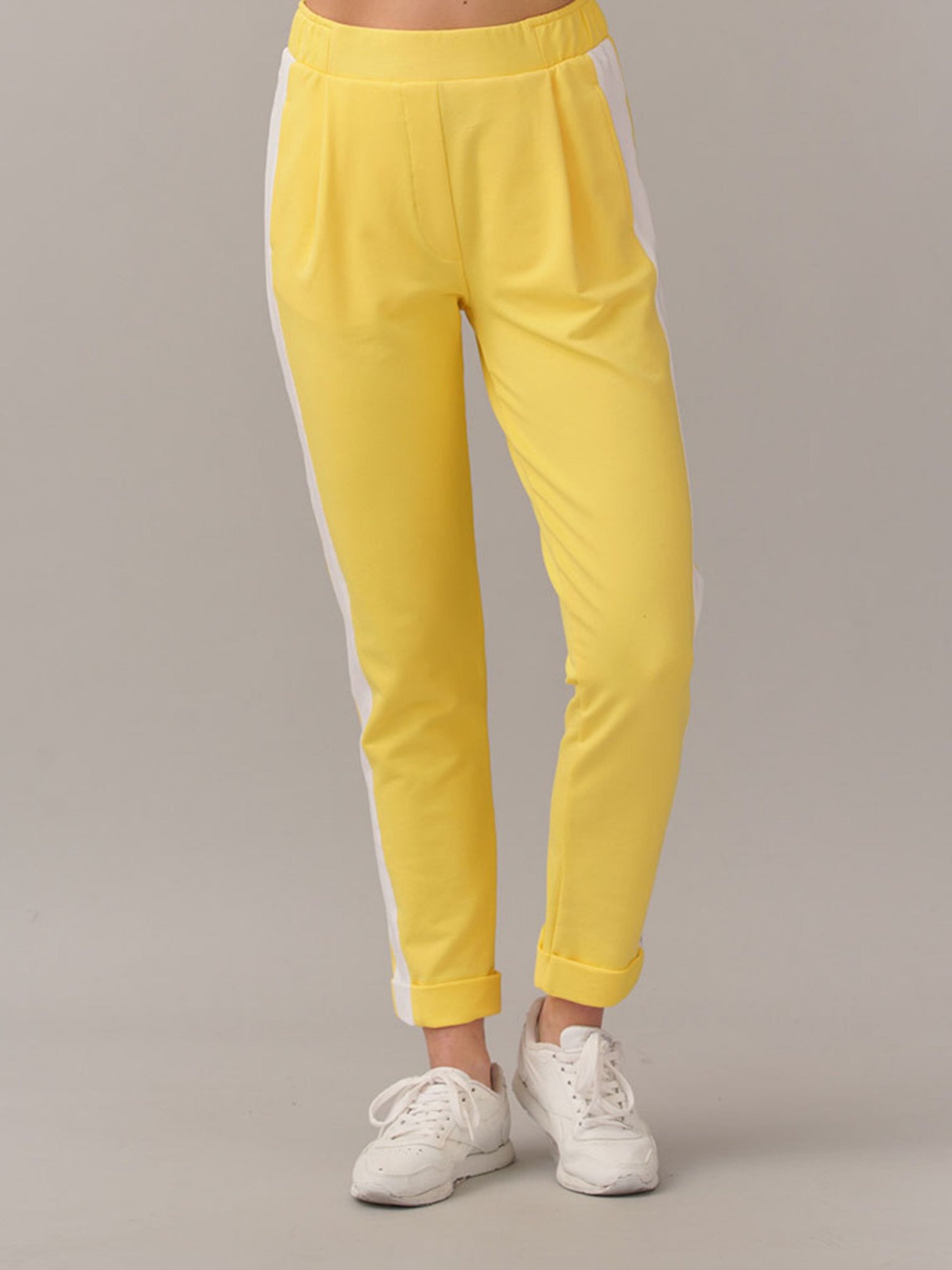 Повседневные штаны Promin модель 2040-24.1 ЖОВТИЙ Фото