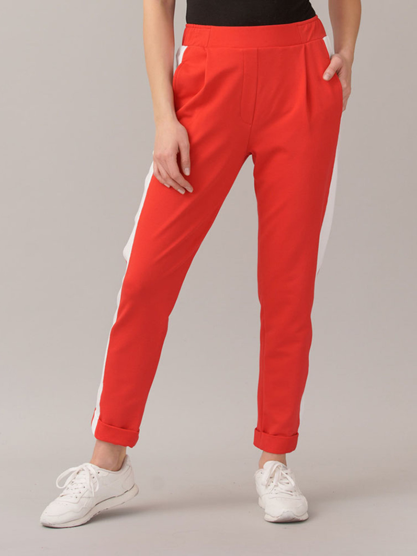 Повсякденні штани Promin модель 2040-24.1 ЧЕРВОНИЙ Фото