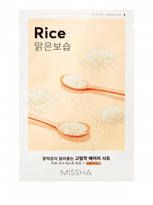 IRY FIT SHEET MASK RICE Missha Модель 8809581454804 Фото