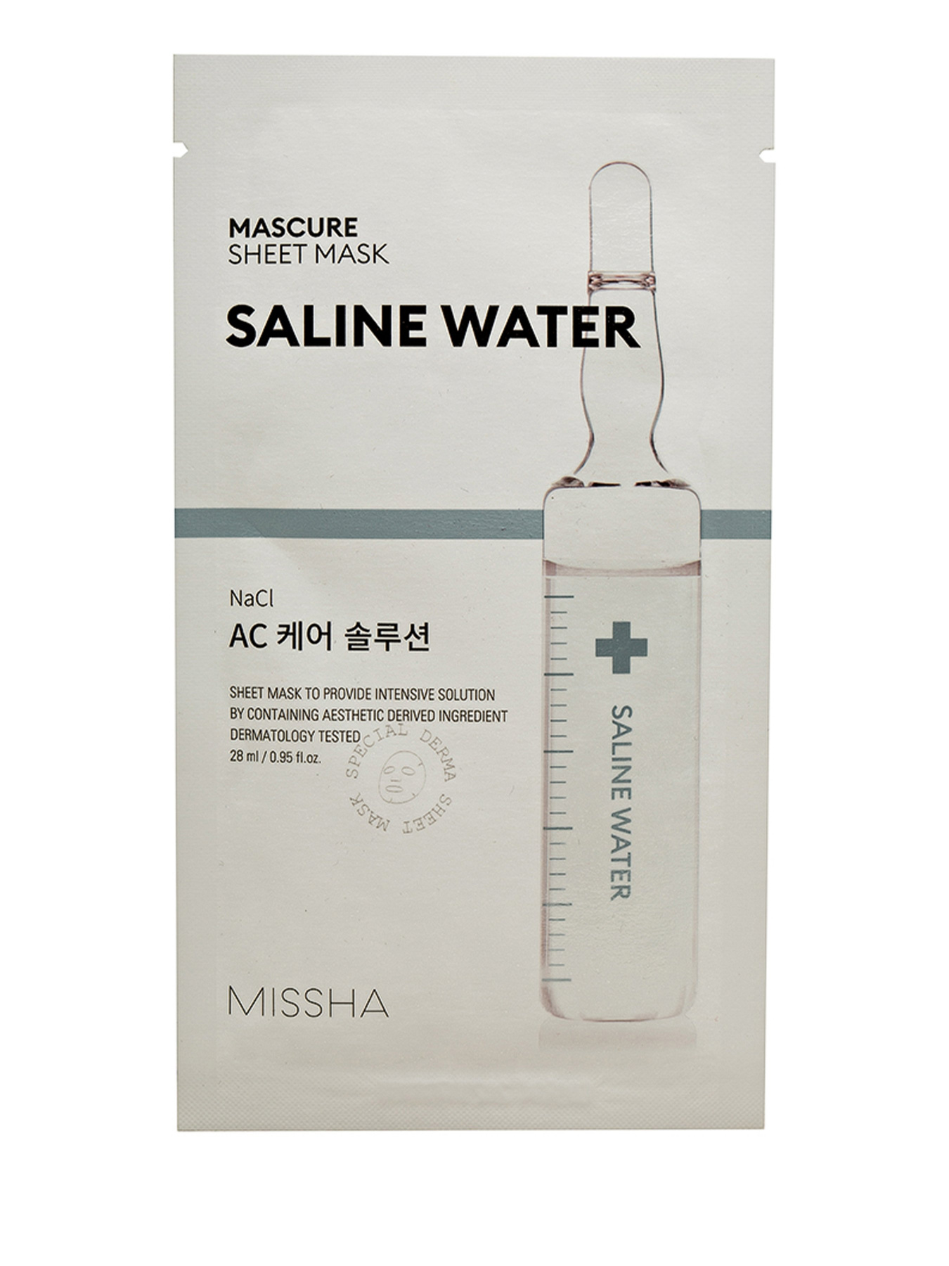 MASCURE AC CARE SOLUTION SHEET Missha модель 8809581456570 Фото
