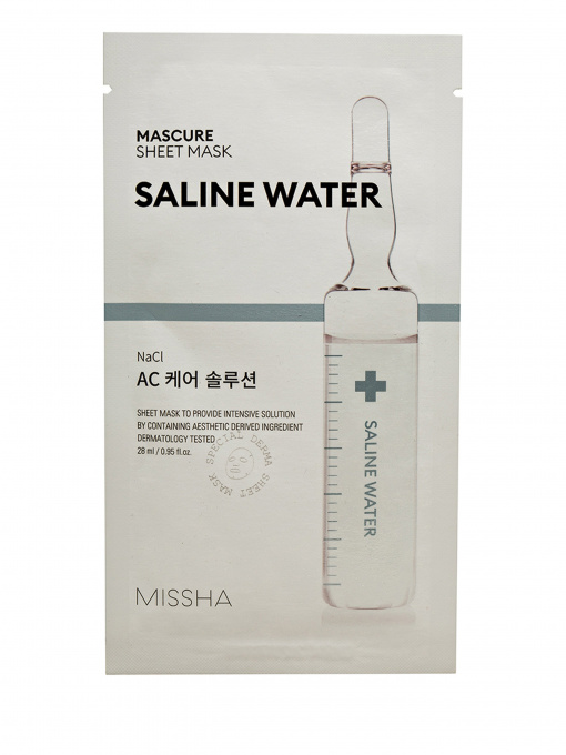 MASCURE AC CARE SOLUTION SHEET Missha модель 8809581456570 Фото