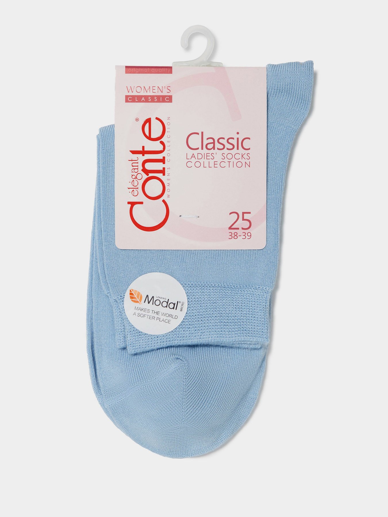 Носки и гольфы Conte Elegant модель 13С-64СП 000 блакитний Фото