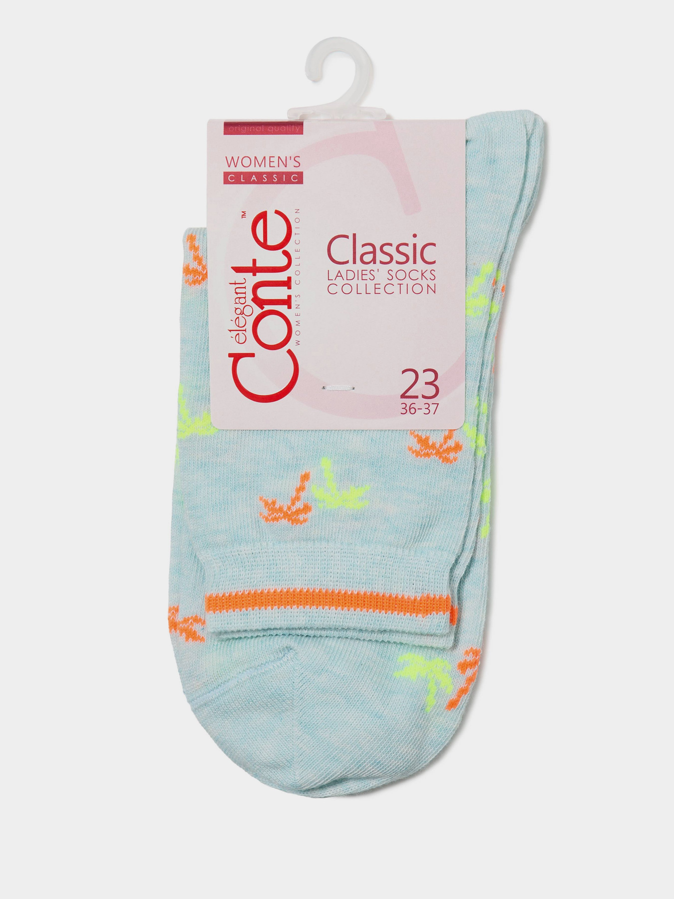 Носки и гольфы Conte Elegant модель 15С-15СП 089 блідо-бірюзовий Фото